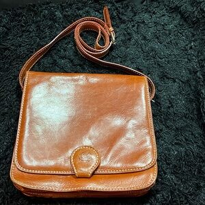 CHIARUGI GENUINE LEATHER MESSAGE BAG HANDMADE IN FLORENCE